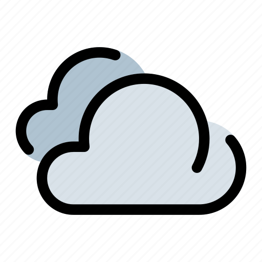 Cloudly, warm, weather, cloud icon - Download on Iconfinder