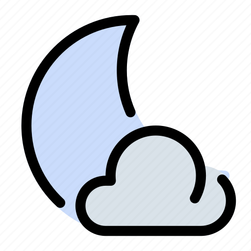 Night, moon, weather, forecast icon - Download on Iconfinder