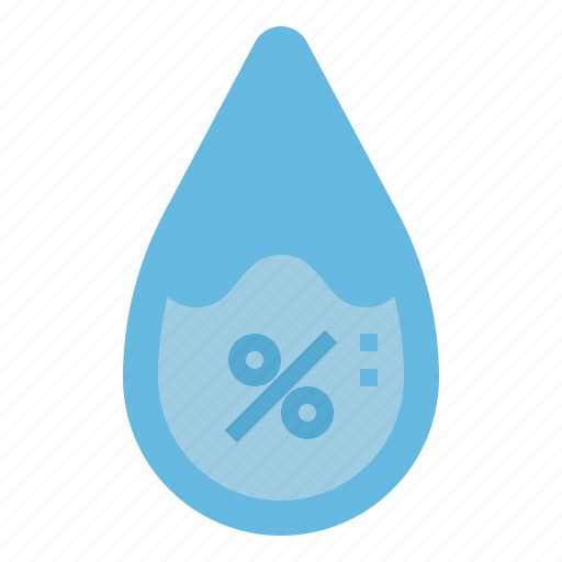 Humidity, rain, water, drop, weather icon - Download on Iconfinder