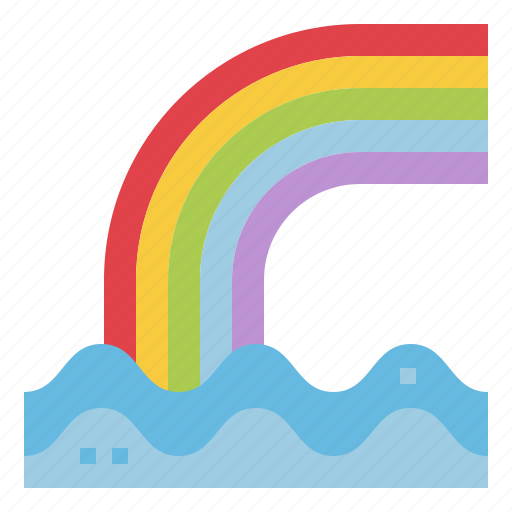 Rainbow, weather, spectrum, nature icon - Download on Iconfinder