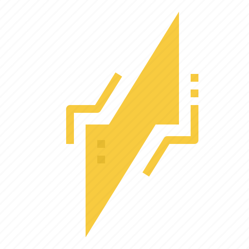 Thunder, lightning, storm, weather icon - Download on Iconfinder