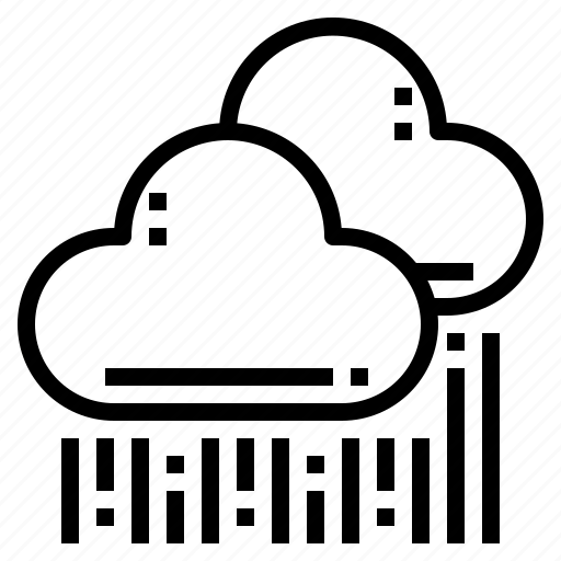 Cloud, rain, raining, rainy, weather icon - Download on Iconfinder