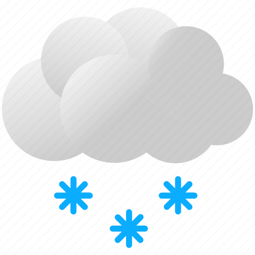 Clouds, snow, snowflakes, weather, winter icon - Download on Iconfinder