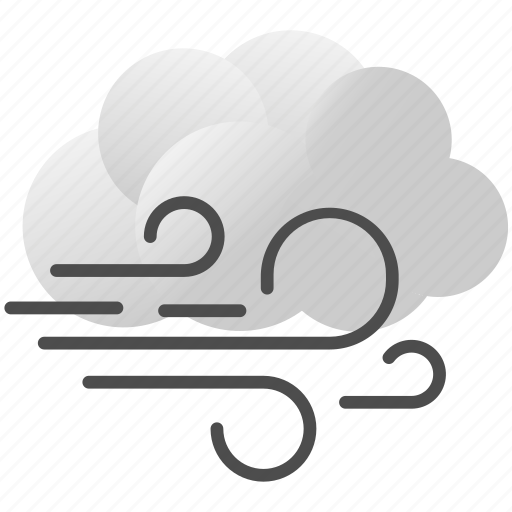 Clouds, forecast, weather, wind icon - Download on Iconfinder