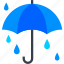 umbrella, cloud, water, rain, forecast, weather, cold 