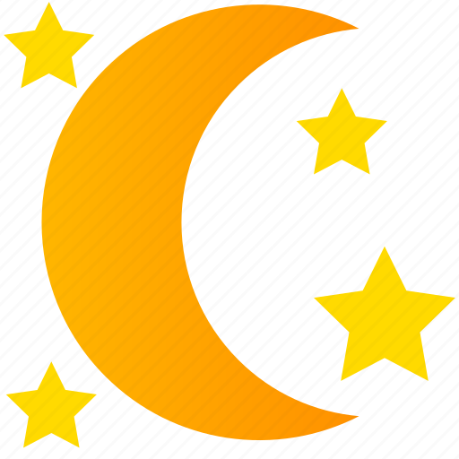 Moon, weather, night, climate, star, cloud icon - Download on Iconfinder