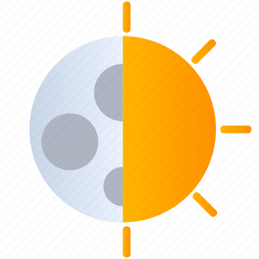 Moon, sun, day, night, calendar, weather, cloud icon - Download on Iconfinder