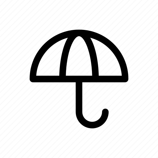 Weather, umbrella, stroke icon - Download on Iconfinder