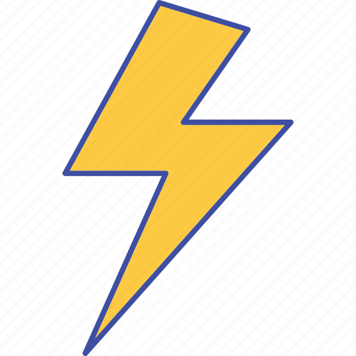 Thunder, flash, lightning, weather, storm icon - Download on Iconfinder