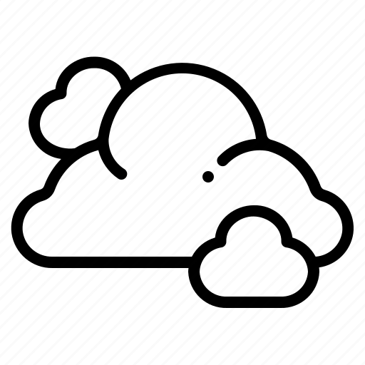 Cloud, weather, cloudy, sky, meteorology, forecast, nature icon - Download on Iconfinder