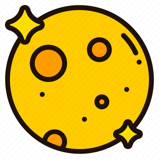 Full, moon, weather, star, phase, astronomy, meteorology icon - Download on Iconfinder