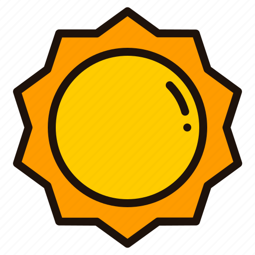 Sun, weather, sunny, summer, sky, meteorology, forecast icon - Download on Iconfinder
