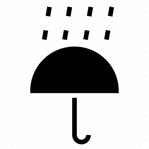 Protect from rain, rain, sign, umbrella, weather icon - Download on Iconfinder