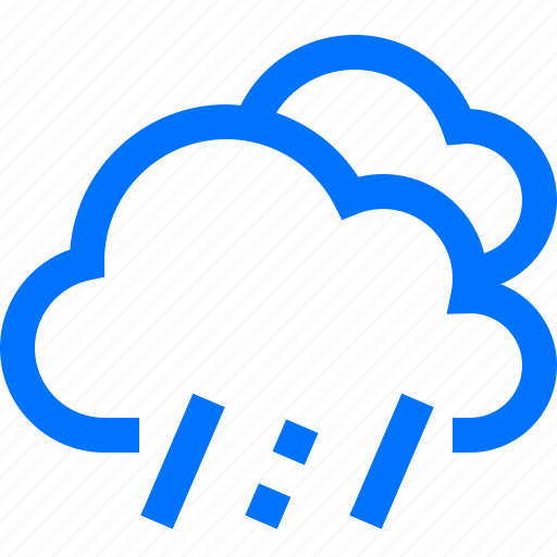 Climate, cloud, lightning, raining, seasons, storm, weather icon - Download on Iconfinder