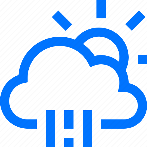 Climate, clouds, forecast, raining, seasons, sunny, weather icon - Download on Iconfinder