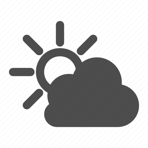 Sun, cloudy, weather, cloud, cloud an sun, lightning icon - Download on Iconfinder
