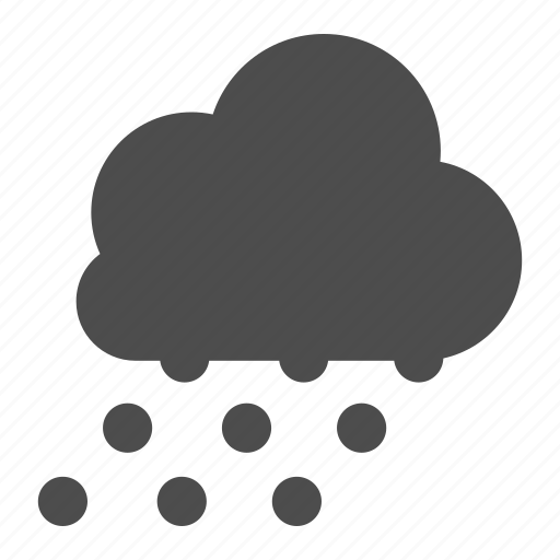 Snowing, weather, snow, cloud, cloudy icon - Download on Iconfinder