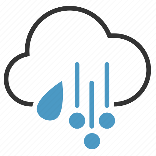 Rain, drop, hail, cloud icon - Download on Iconfinder