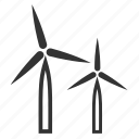 windmill, pressure, energy, windy, wind