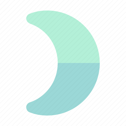 Crescent, moon, night, sky, stars, wheather icon - Download on Iconfinder