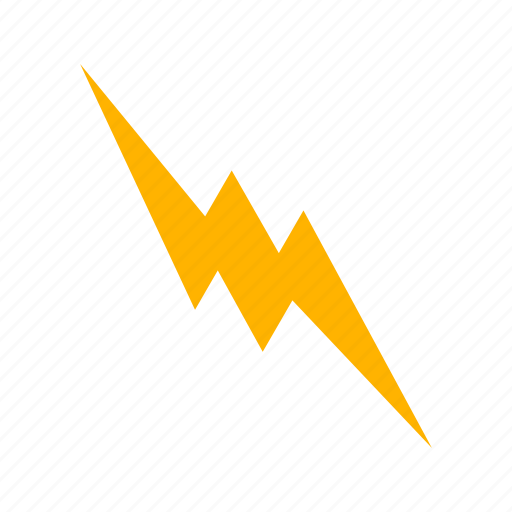 Lightning, bolt, lightning button icon - Download on Iconfinder