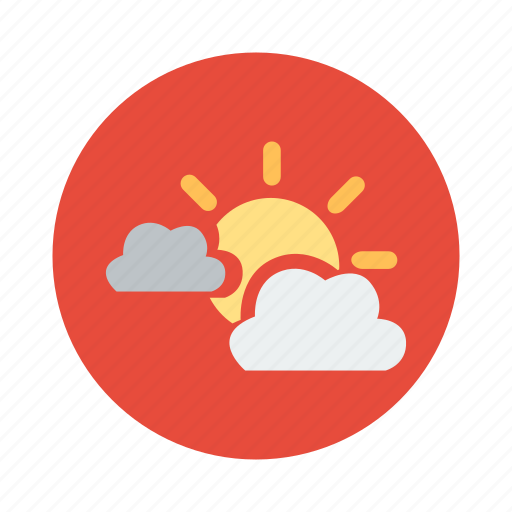 Cloud, cloudy, nice weather, summer, sun, sunny, weather icon - Download on Iconfinder