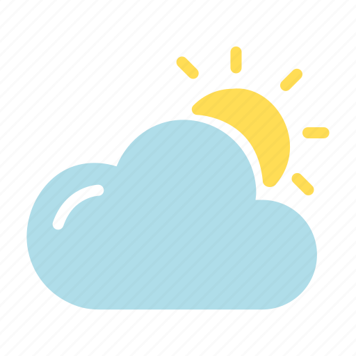 Weather, set, sun, cloud icon - Download on Iconfinder