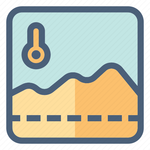 Chart, forecast, graph, prediction, report, temperature, weather icon - Download on Iconfinder