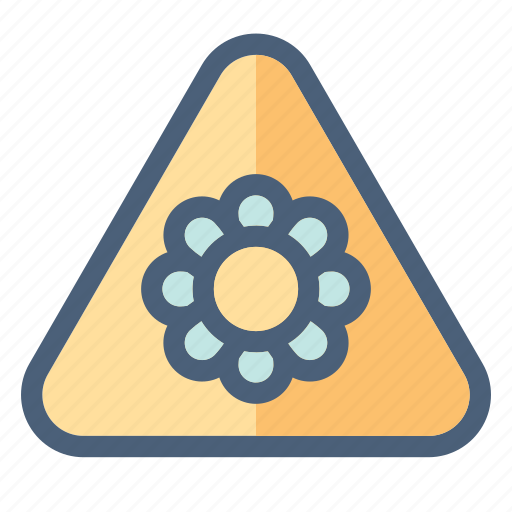 Allergic, allergy, flower, forecast, reaction, warning, weather icon - Download on Iconfinder