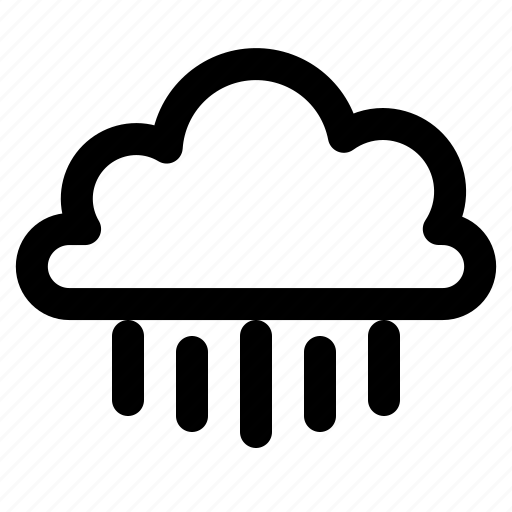 Climate, cloud, falling, forecast, rain, weather icon - Download on Iconfinder
