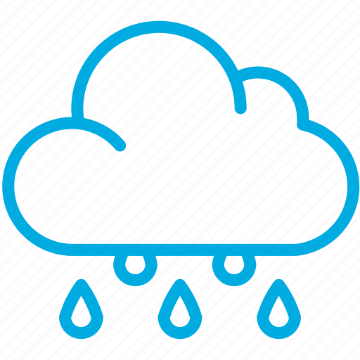 Weather, rainy, cloud, forecast, rain icon - Download on Iconfinder