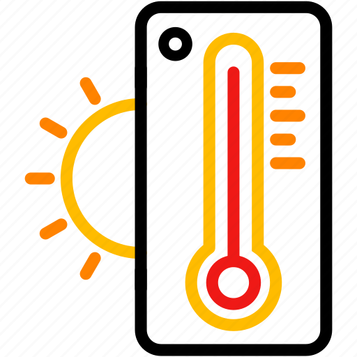 Weather, thermometer, sun, fahrenheit, celsius icon - Download on Iconfinder