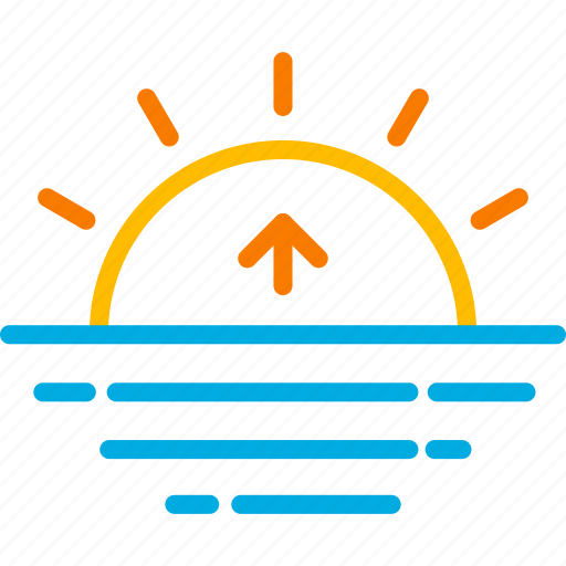 Weather, sunrise, forecast, morning, sun icon - Download on Iconfinder