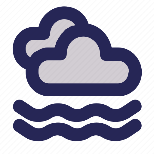Foggy, fog, mist, misty, cloudy, cloud icon - Download on Iconfinder