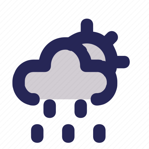 Rain, sunny, rainy, cloud, daylight icon - Download on Iconfinder