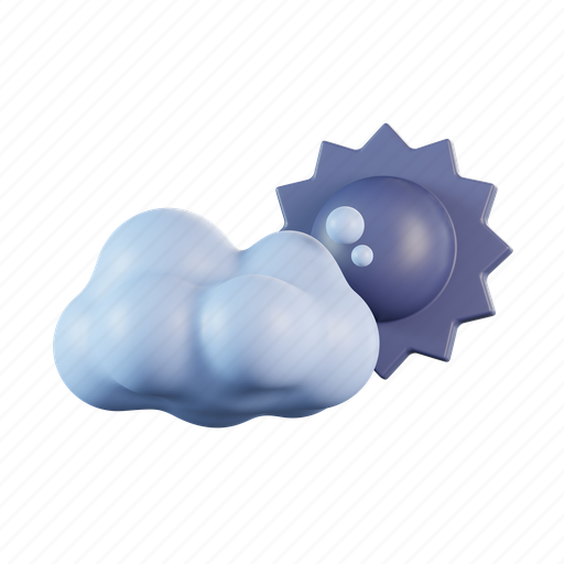 Cloudy, cloud, weather, forecast, sun icon - Download on Iconfinder