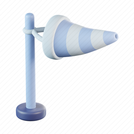 Windsock, tool, flag, wind, cone, direction icon - Download on Iconfinder