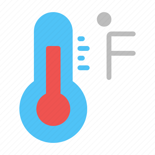 Fahrenheit, forecast, temperature, weather icon - Download on Iconfinder