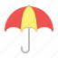 forecast, umbrella, weather 