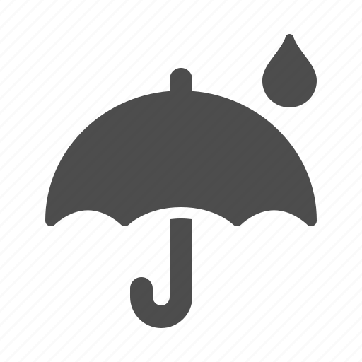 Umbrella, rain, raining, raindrop, rain drop icon - Download on Iconfinder