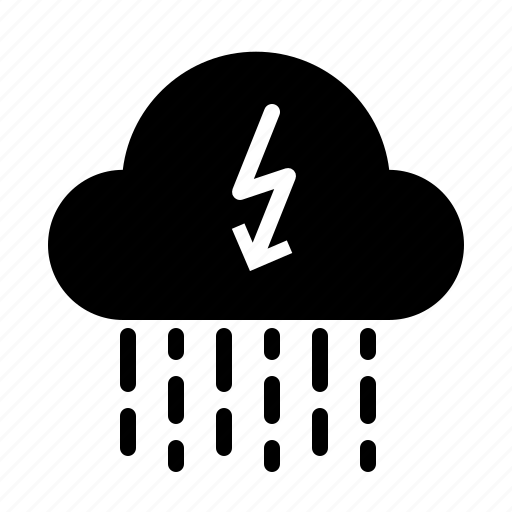 And, forecast, rain, report, temperature, thunder, weather icon - Download on Iconfinder