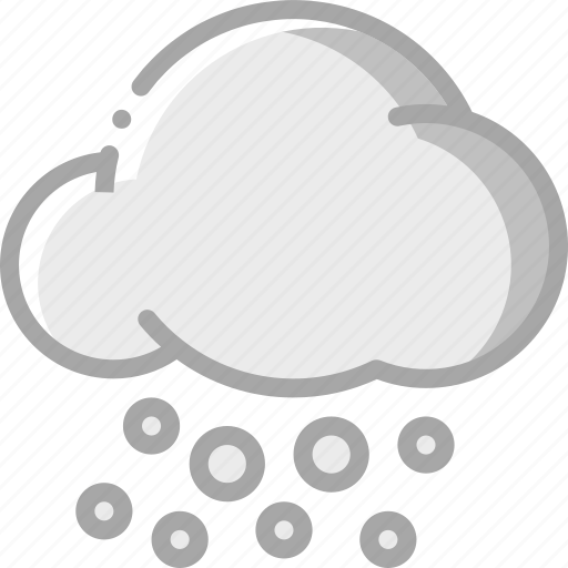 Cloud, snow, snow flake, snowfall, weather icon - Download on Iconfinder