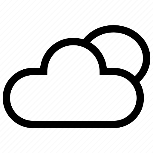 Cloud, cloudy, day, forecast, sun, clouds, weather icon - Download on Iconfinder