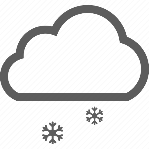 Freeze, frost, snowflake, weather, winter, cloud, cold icon - Download on Iconfinder