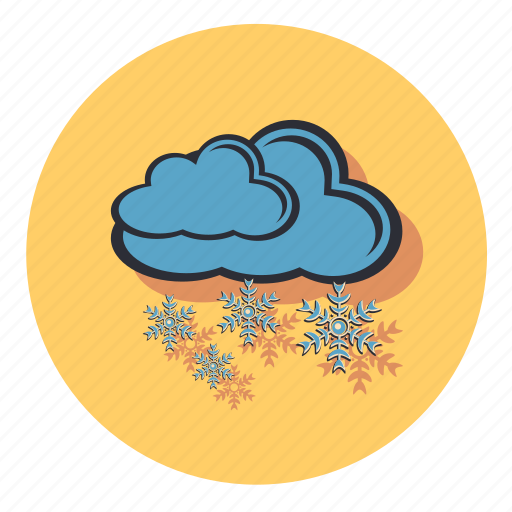 Snow, cloud, forecast, snowflake, weather icon - Download on Iconfinder