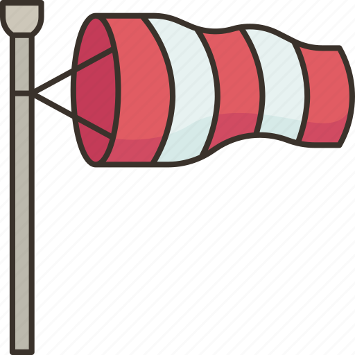 Windsock, wind, speed, direction, indicator icon - Download on Iconfinder