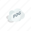cloud, fog, isometric, nature, smoke, white, word 