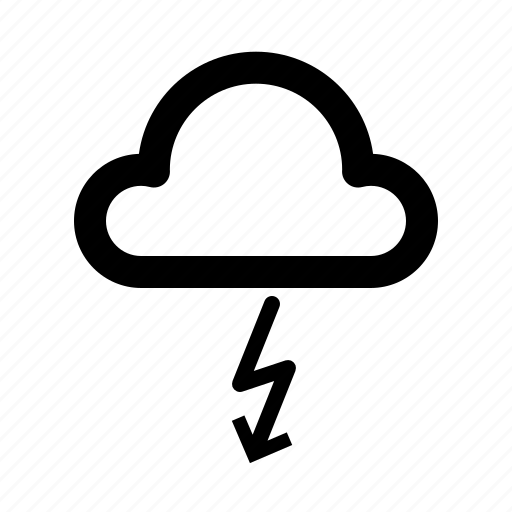 Forecast, report, temperature, thunder, weather icon - Download on Iconfinder