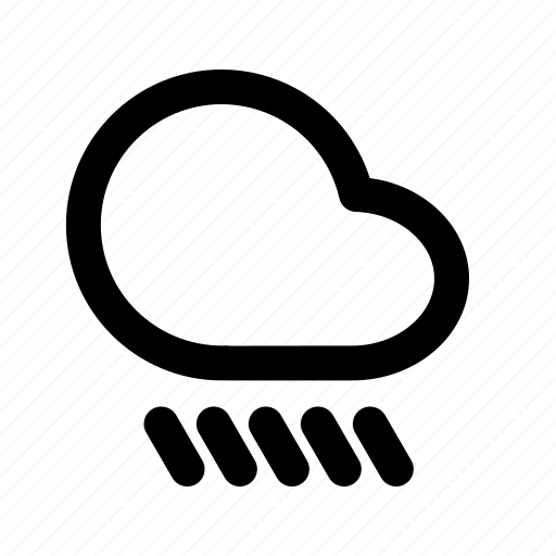 Christmas, cloud, line, outline, rain, snow, weather icon - Download on Iconfinder