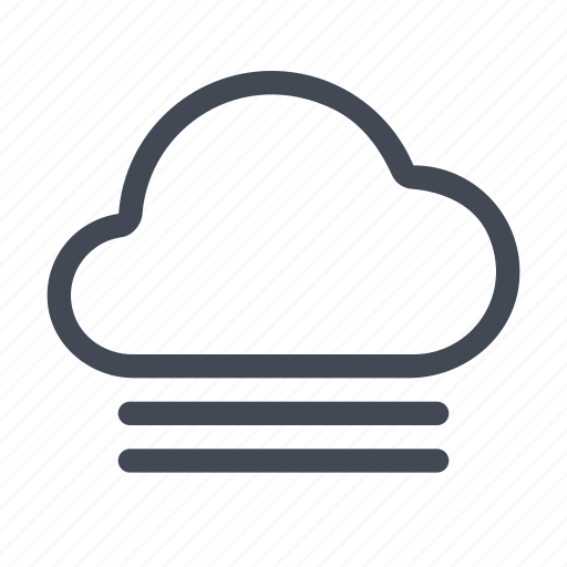 Fog, forecast, mist, weather icon - Download on Iconfinder
